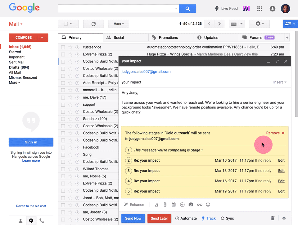 Sequences, Now with Easy Previews and Personalization | Mixmax