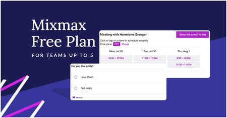 Mixmax Free Plan: Calendaring & Productivity Tools for Small Teams