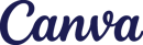 Canva new logo dark blue